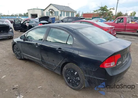 2007 Honda Civic Lx from USA, damaged, VIN 1HGFA16537L091789